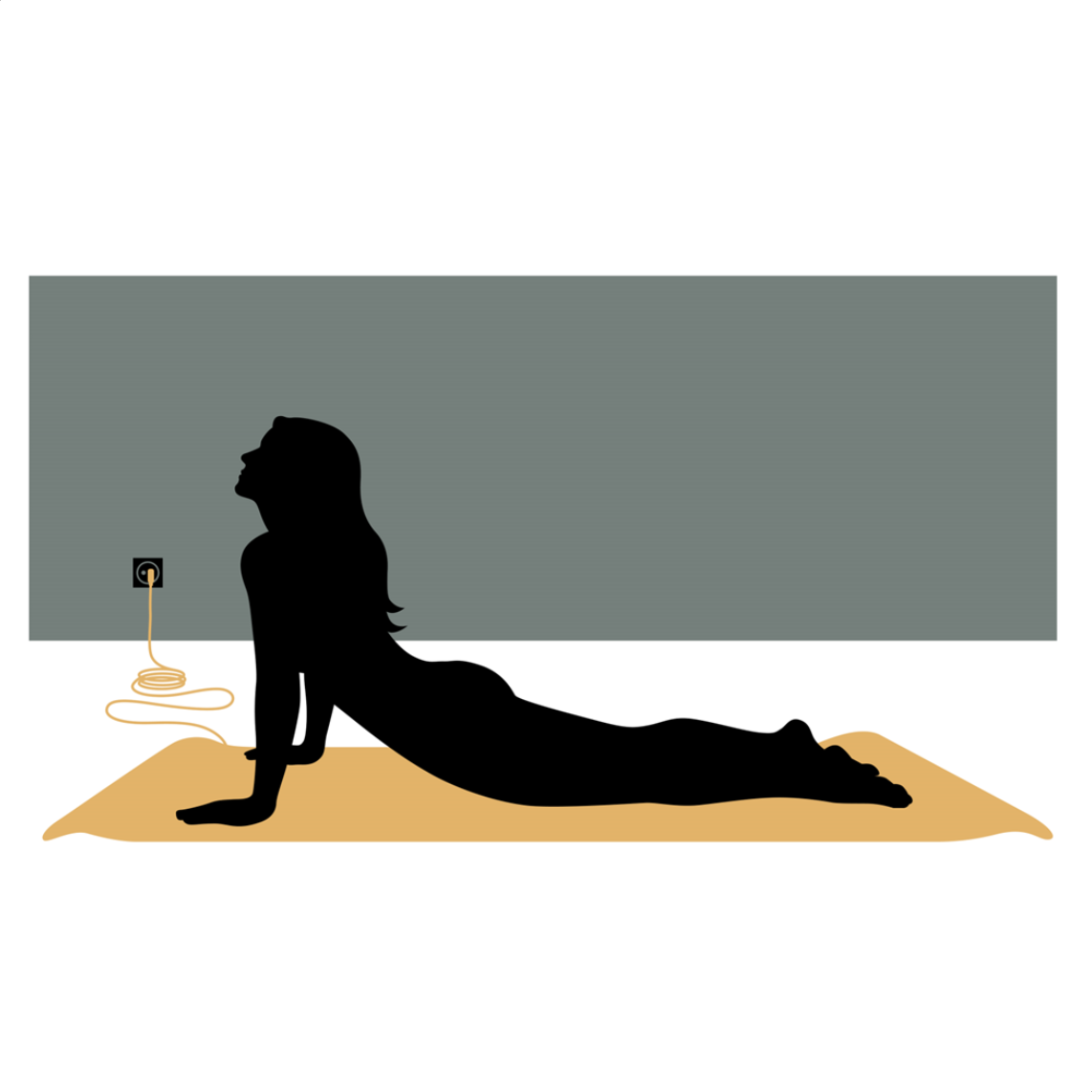 Earthle Earthing Yogamat (183x61cm)